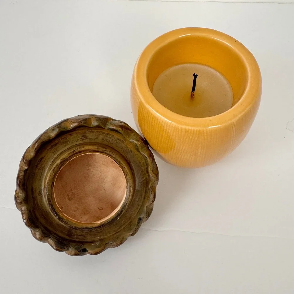 Hallmark Acorn Candle Small 4.5